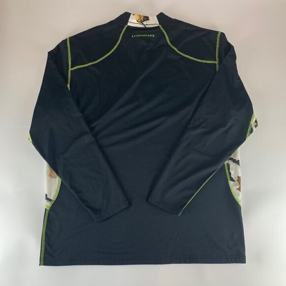 Legendary Whitetails Black Athletic Pullover Mens Large - Picture 5 of 6